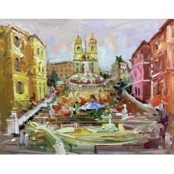 Spring on the Spanish Steps